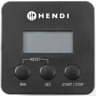 Hendi 271155 digitaler Küchentimer mit Clip