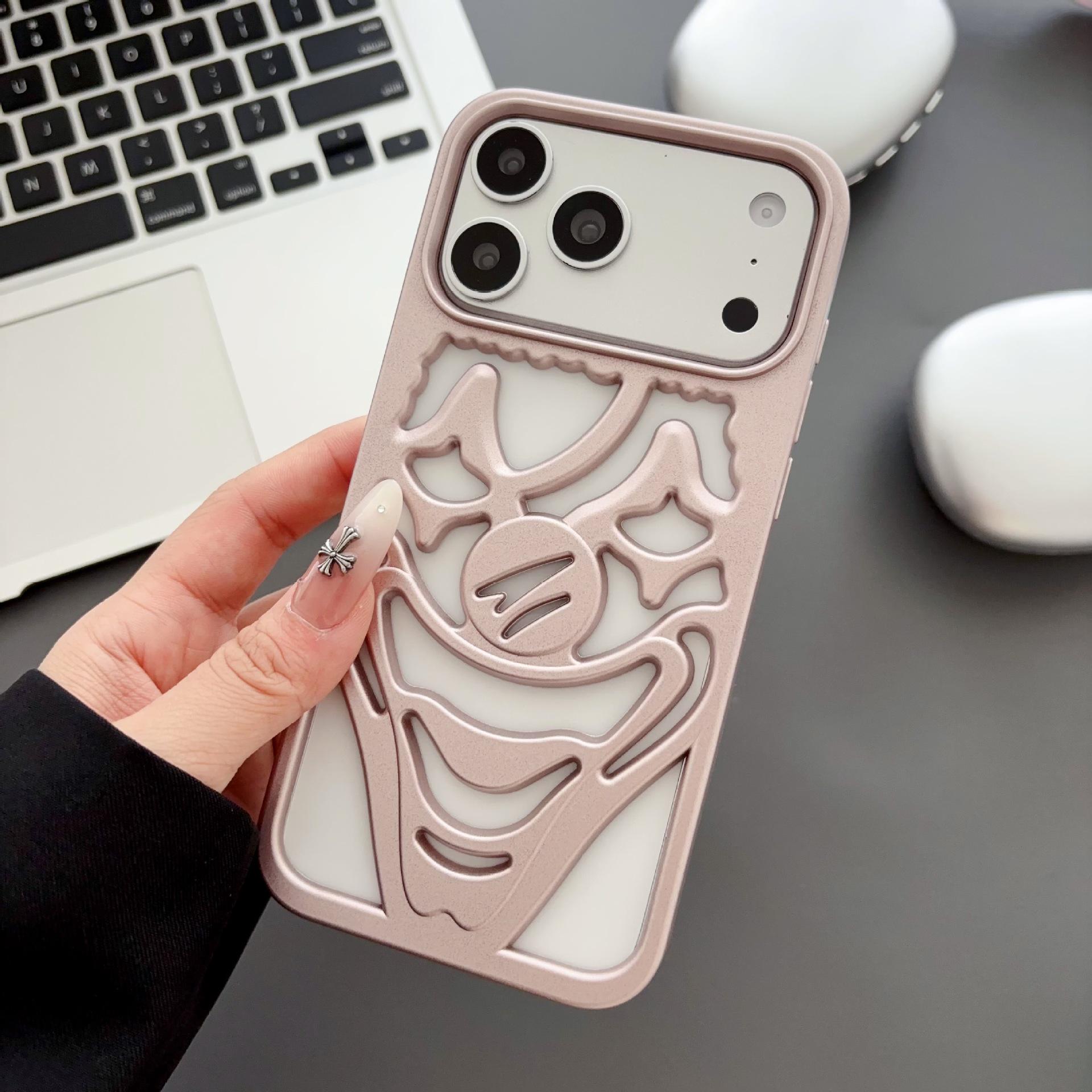 

iPhone 17 Pro Max Joker Case with Heat Dissipation & Frosted Finish iPhone 15 Pro Max розовый