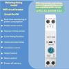 Smart WiFi Circuit Breaker Mobile App Control Overvoltage Overload Protection for Student Dorm Room Use