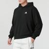 Adidas Casual Sports Hooded Warm Breathable Sweatshirt Men Sweatshirt Black JN6765