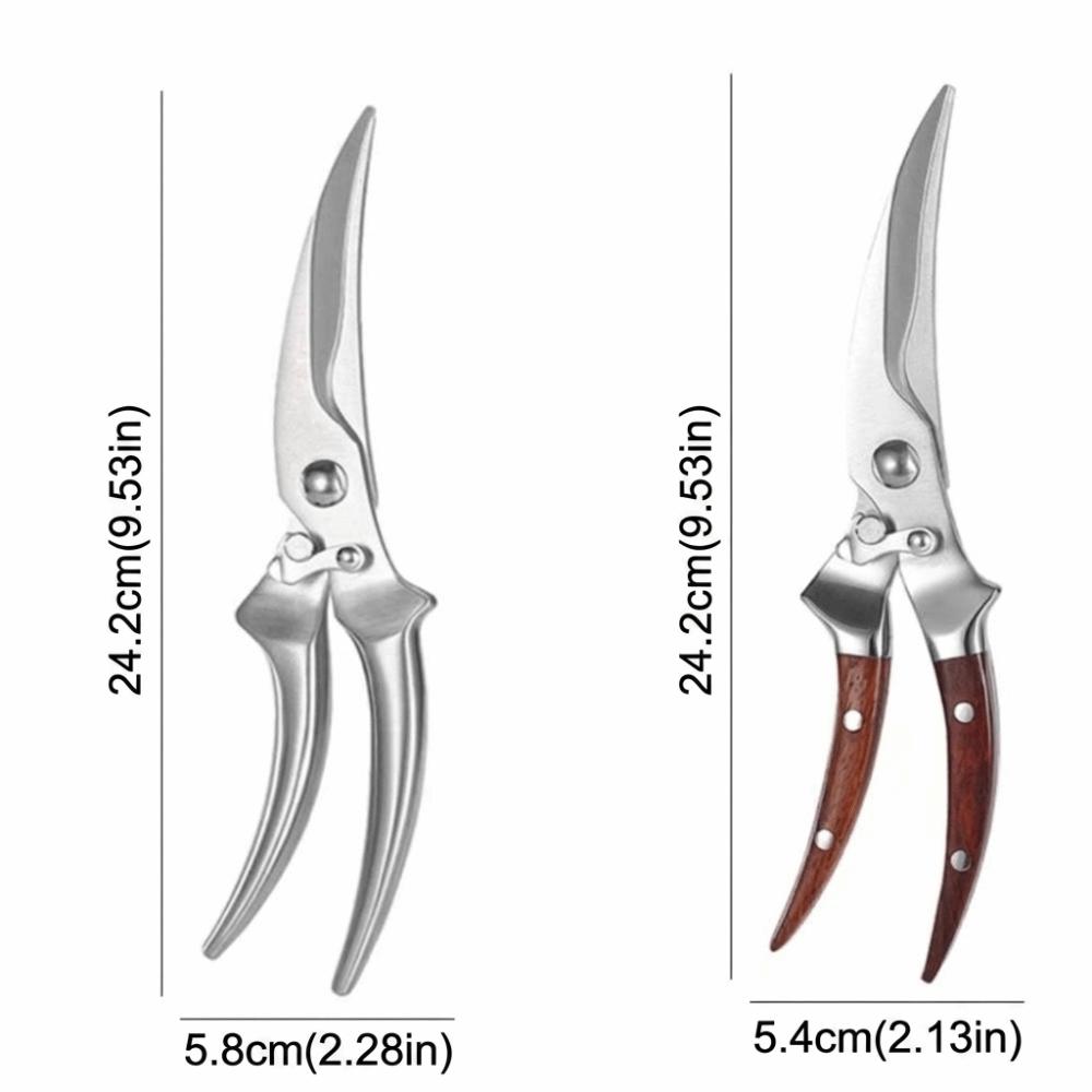 Ergonomic Chicken Bone Scissors Sharp Food Shears Household Tools Kitchen Scissors Outdoor Camping