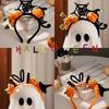 DIY Halloween Hair Band Making Kit, Spider & Pumpkin Twist Sticks Craft Supplies for Party Headwear