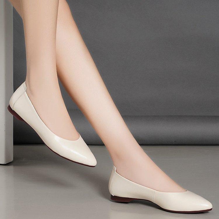 Single shoes late evening breeze temperament single shoes spring and summer new fairy wind with skirt small leather shoes
