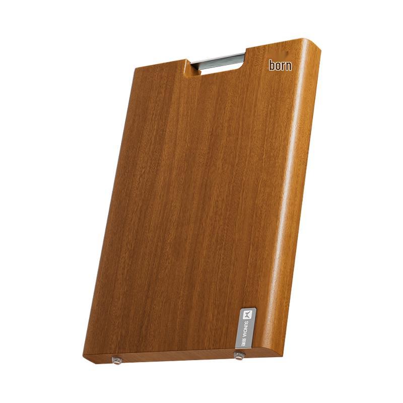 Shuangqiang Food-Grade Curved Ebony Wood Cutting Board