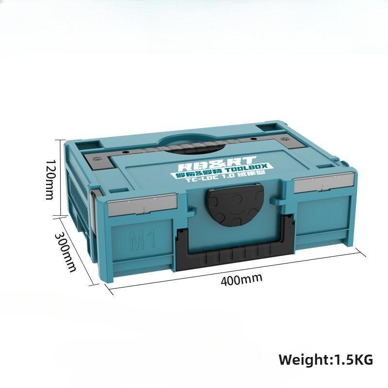 Stackable Tool Box Multi-functional Tool Organizer Boxes Universal Working Repair Hardware Storage Case Household Tools Case