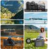DC101 68MP Mirrorless Camera with Flip Screen and Viewfinder Knob
