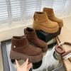 Thick-soled Martin Boots Women's 2025 New Autumn Retro British Style Versatile Two Wear Small Thin Boots Short Boots