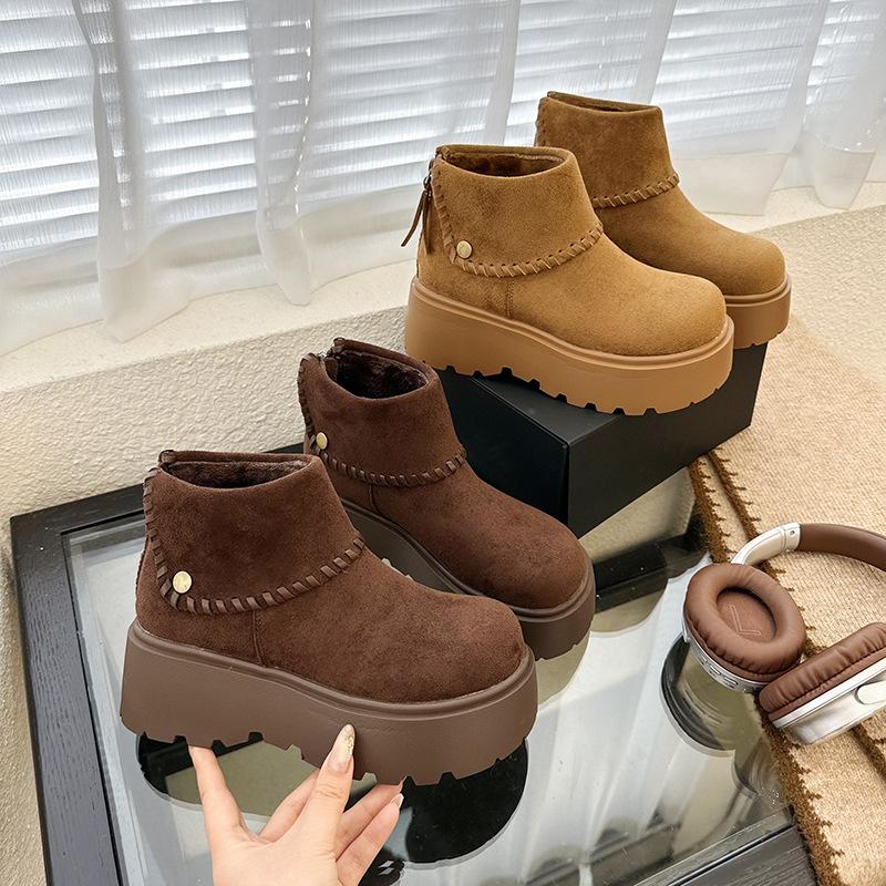 Thick-soled Martin Boots Women's 2025 New Autumn Retro British Style Versatile Two Wear Small Thin Boots Short Boots