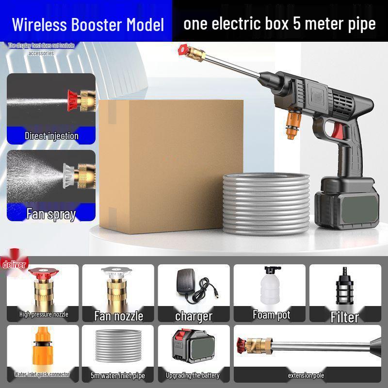 Automatic Lithium Battery Wireless High-Pressure Car Washer