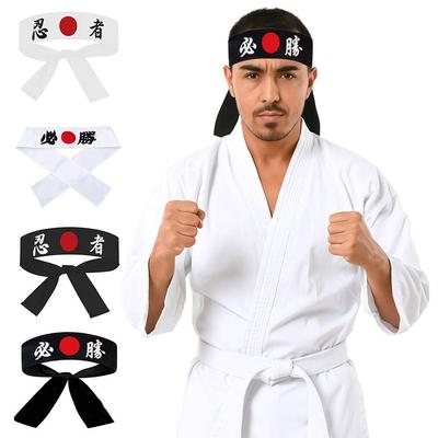 Multi-purpose Hachimaki Headband Breathable Hygroscopic Sushi Chef Headbands Costume Accessories Japanese Headband