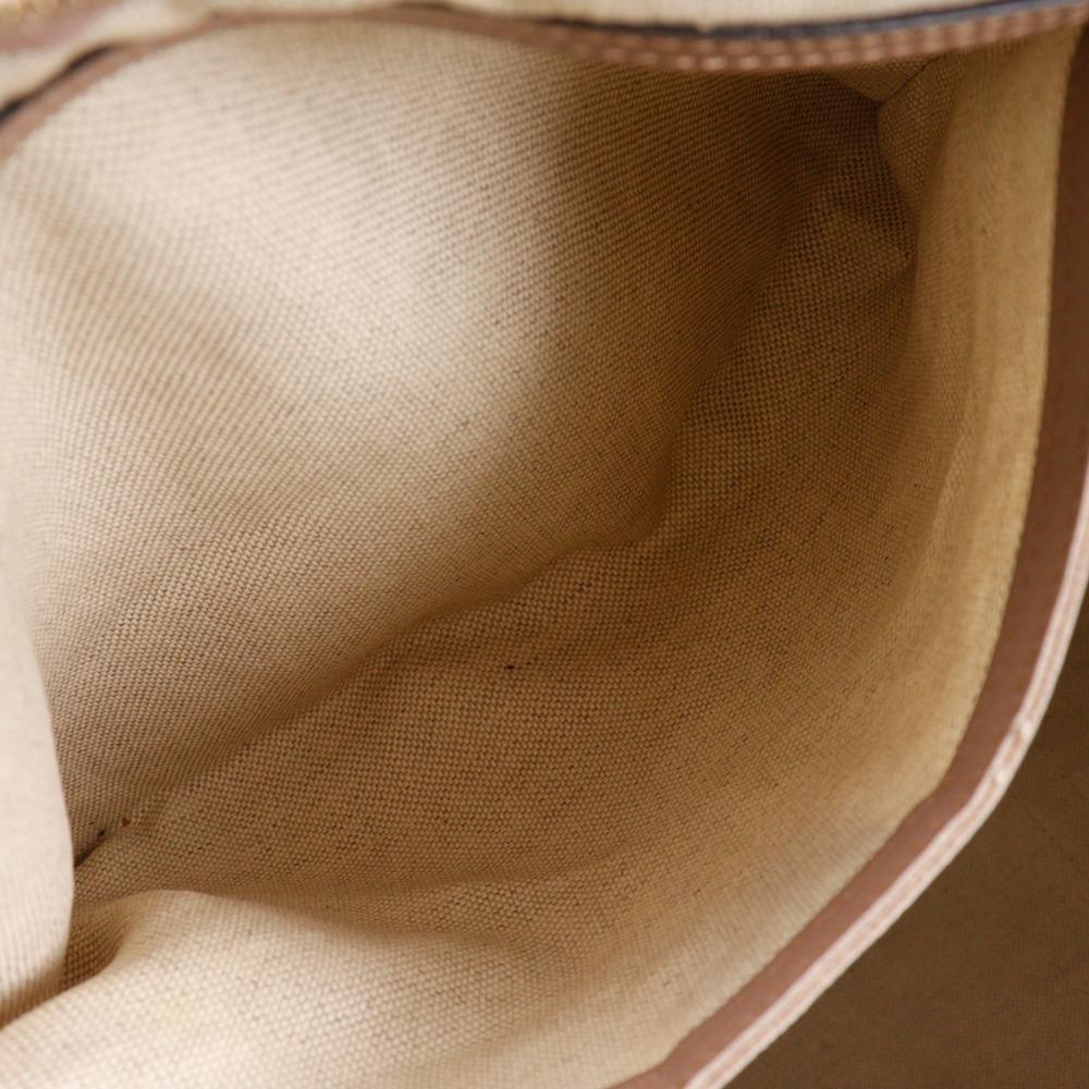 GUCCI Boston bag 216484 pink beige GG Supreme Canvas Women Used