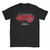 Herren Jaws 19 T-Shirts Baumwoll-Tops Sommer Y2K Basic Kurzarm T-Shirt O-Ausschnitt Mode Print T-Shirt Übergröße 5XL 6XL
