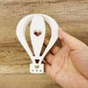 Hot Air Balloon Silicone Mold Hollow Love Decoration Tool Mold Crafts DIY Gypsum Car Aromatherapy Decoration Resin Mold