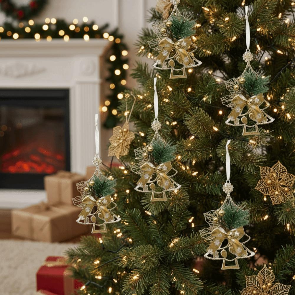Sparkling Christmas Decoration Pendant Handcrafted Xmas Tree Hanging Pendants Display Windows