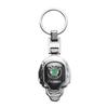 WOHE7 Car Logo Keychain Key Ring Chain Pendant Gifts For Skoda Octavia Kodiaq Fabia Karoq Superb Rapid Felicia RS Hubcap Accessories