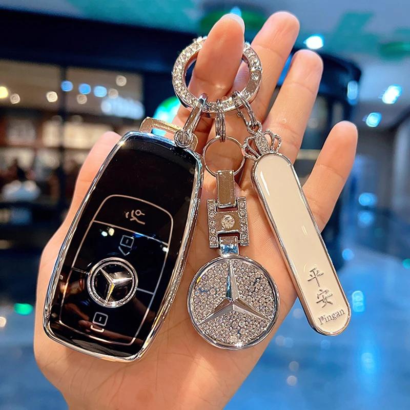 TPU Shell For Mercedes Benz A C E S G Class GLC CLE CLA GLB GLS W177 W205 W213 W222 X167 AMG Car Remote Key Case Cover