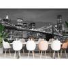 Modern Bridge 3d Wallpaper City Wall Murals For Wall Living Room Bedroom Dining Room Wallpaper
