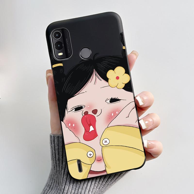 Custodia carina per Nokia G11 Plus / Nokia G11 / Nokia G21 Fundas Guscio Stampato Cover Protettiva Silicone Morbido Cartone Animato Custodia per Telefono