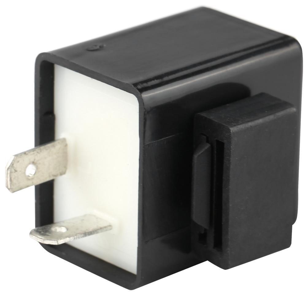 2 Pin Electronic Car Flasher Relay Decoder for LED Turn Signal Light 12V