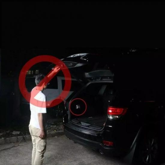 Fit For 2011- Jeep Grand Cherokee Carbon Fiber Rear Trunk Switch Cover Trim