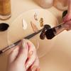 Makeup Mixing Palette Handheld Palette, Clear, Cosmetic Palette,Nail Art Manicure for