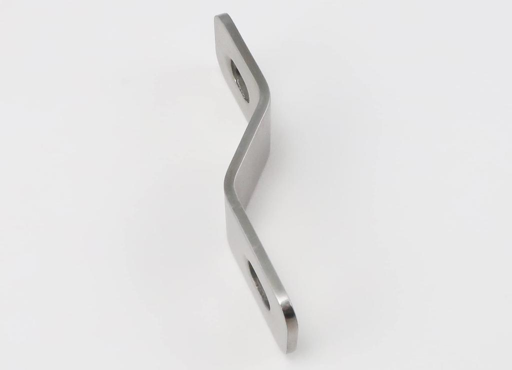 KITACO Universal Stay Z Type/70mm (2.5mm Thickness) for M6 Bolt/2PLCS