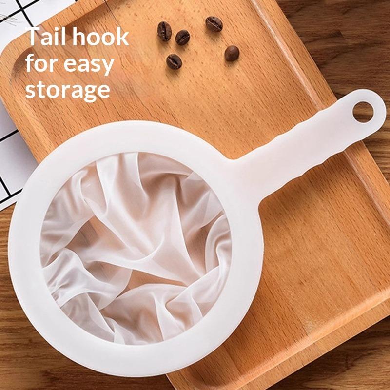 Soybean Milk Filter Household Ultra-fine Juice Leakage Separation Filter Slag Separation Kitchen Colander Filter Spoon