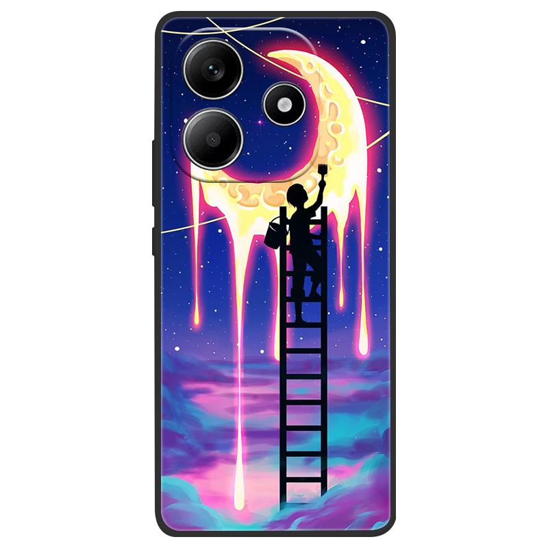 For Redmi Note 14 4G 5G Case Soft TPU Silicone Back Cover for Xiaomi Remi Note 14 5G Global Version Phone Cases Luxury Shell Bag