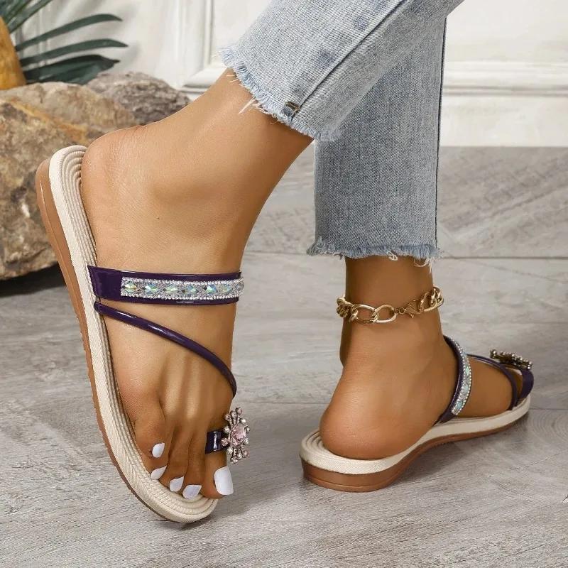 Fashion 2025 New Summer women shoes high-quality Over sized Beach Sandals  Fashionable Outdoor Slippers Women Shoes Summer Sandals