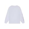Li-Ning Sakura Series Letter Print Casual Pullover T-Shirt SS22 Drop Shoulder Unisex Tops White AHSS915-1