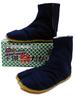 Kinderfest Tabi-Socken mit Klettverschluss! (Indigo/Marineblau, Kurzer Typ) 13cm-23.5cm Shokai-do (21,0 cm)