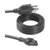 C6 Plum Blossom 1.5m 10A US Standard AC Power Cord for Laptop/Monitor