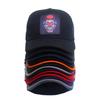 Trendy Fashionableable Clown Embroidery Stitched Baseball Cap For Men And Women, Backless Hip-Hop Hat, Summer Breathable Mesh Sun Gorras Unisex Str