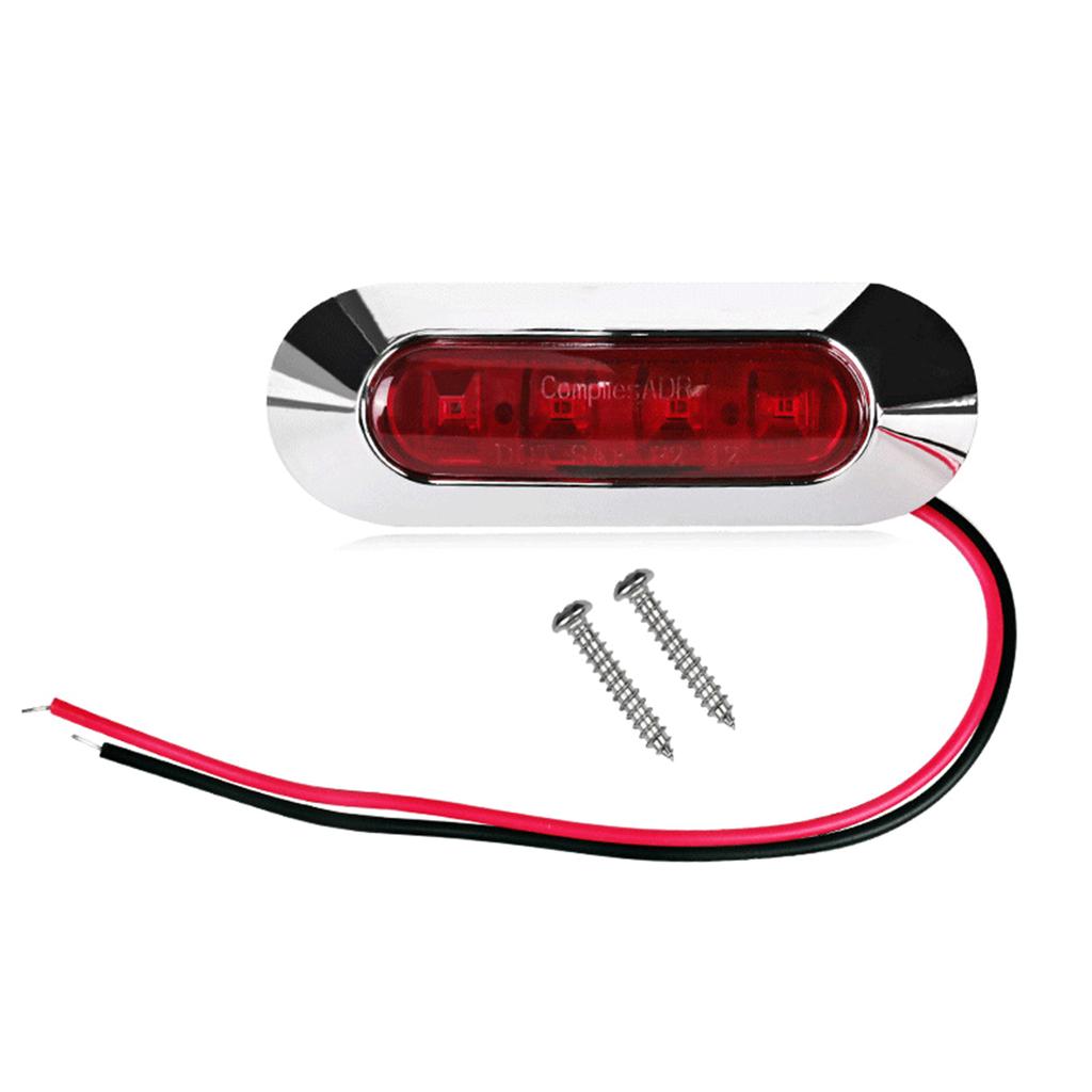 2 ks lodních zdvořilostních světel na schody, palubu, záď, LED záďové světlo 4 LED 150LM vodotěsné lodní indikátor směrových světel zadní světlo