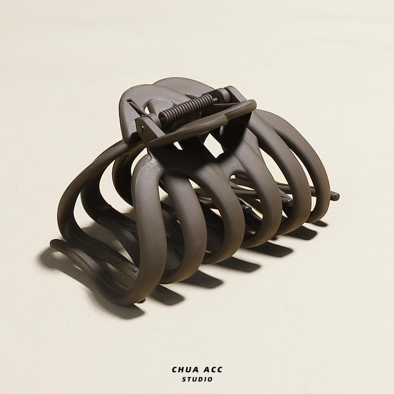 2025 Женская акриловая очень большая заколка-краб для волос в виде акулы