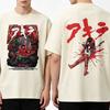 2026 Anime Akira Shotaro Kaneda Graphic T-shirt Unisex Streetwear Gothic Cotton Oversized T-shirts Harajuku Hip Hop Punk T-shirt