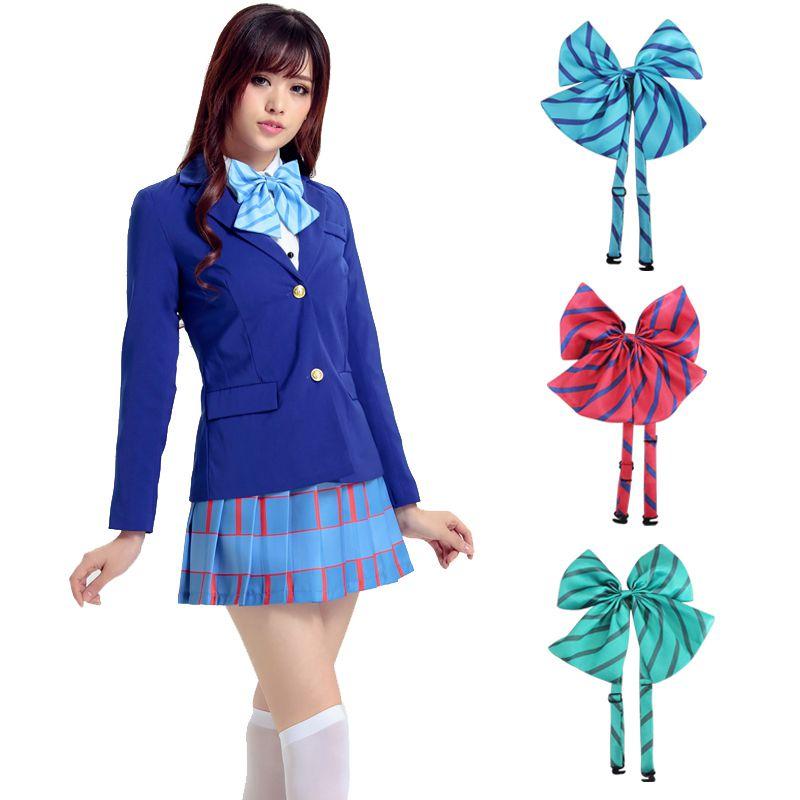 Love Live New Kousaka Honoka Yazawa Niko Nishikino Maki Uniform Costume Cosplay
