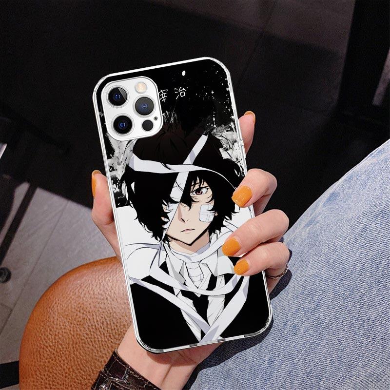 Bungo Stray Dogs Dazai Handyhülle Für iPhone 17 Air 16 Pro Max 16E 15 + 14 Plus 11 12 13 Mini 7 8 SE Geschenk Druckabdeckung Fundas 16