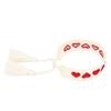 Creative Heart Embroidered Letter Couple Bracelet with Tassels