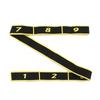 Adult Yoga Stretch Resistance Bands High Elasticity 9-Section Belt Yoga Assisted Stretching Belt Dancing Fitness Training Straps