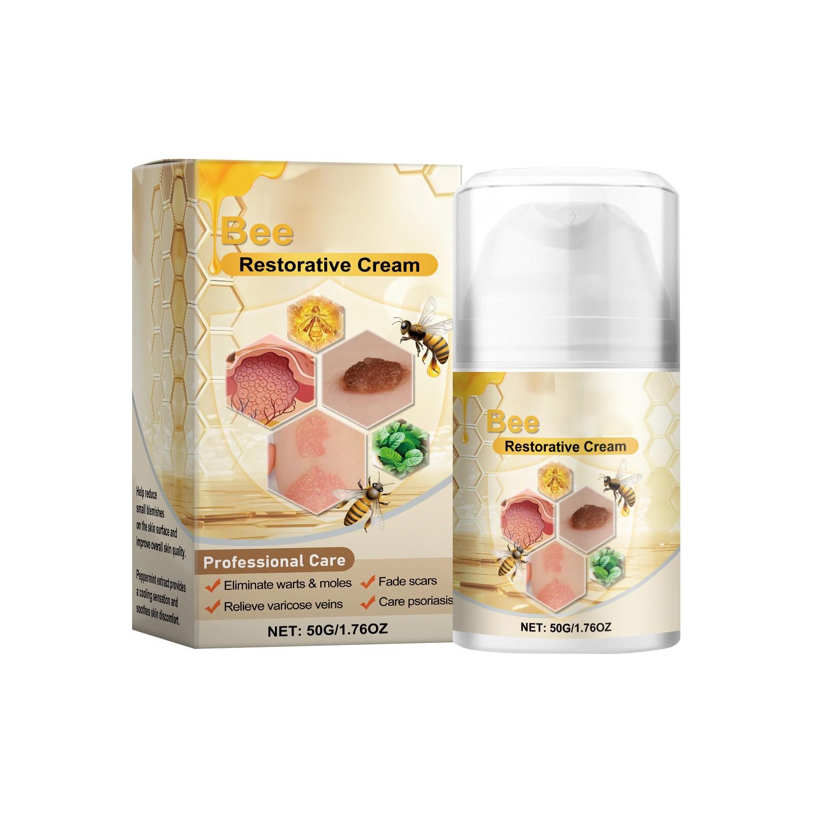 

Крем для кожи Питательный крем для ухода за кожей Этикетки для кожи и улучшает дефекты. Подходит для всех типов кожи белый