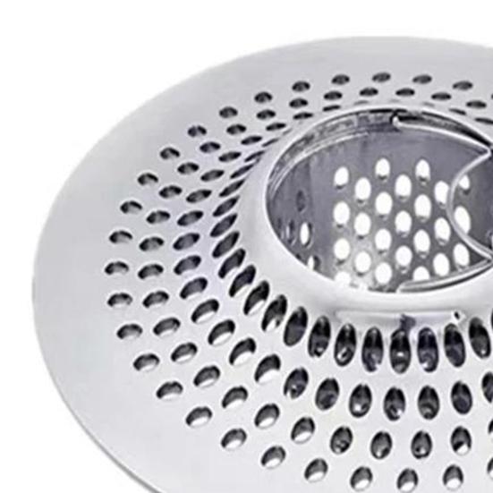 Drain Hair Catcher Strainer Stainless Steel Bathtub Hair Collector Rust-Resistant Upgraded Drain Hair Stopper