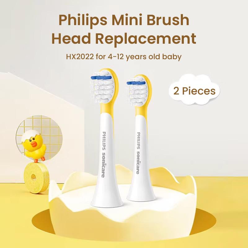 Philips HX2022 Насадки для зубных щеток белый/жёлтый — фото 4