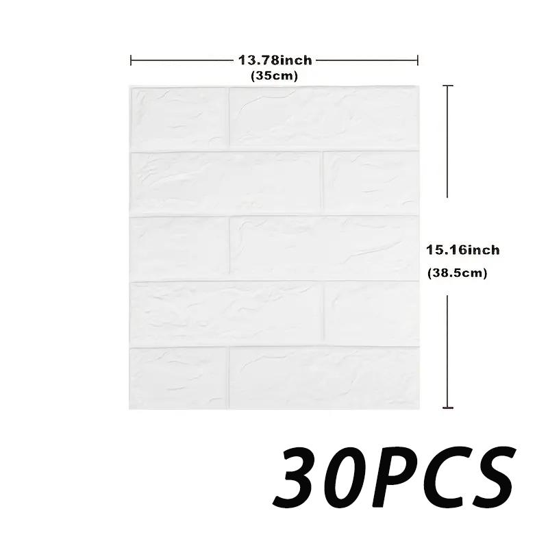 3D einfarbig 35x38,5cm Wohnzimmer Wanddekoration selbstklebender Wandaufkleber