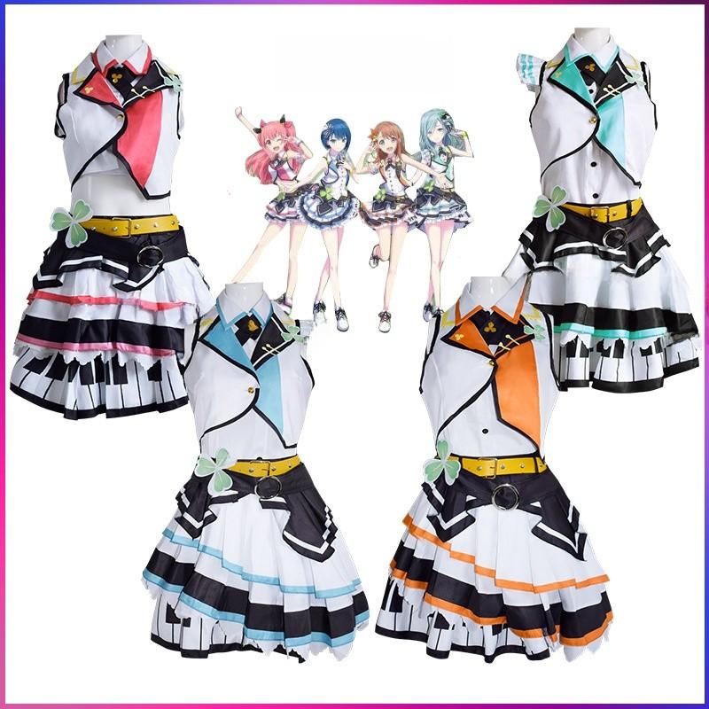 Project More Sekai More Jump Hanasato Minori Cosplay Game Costumes Character