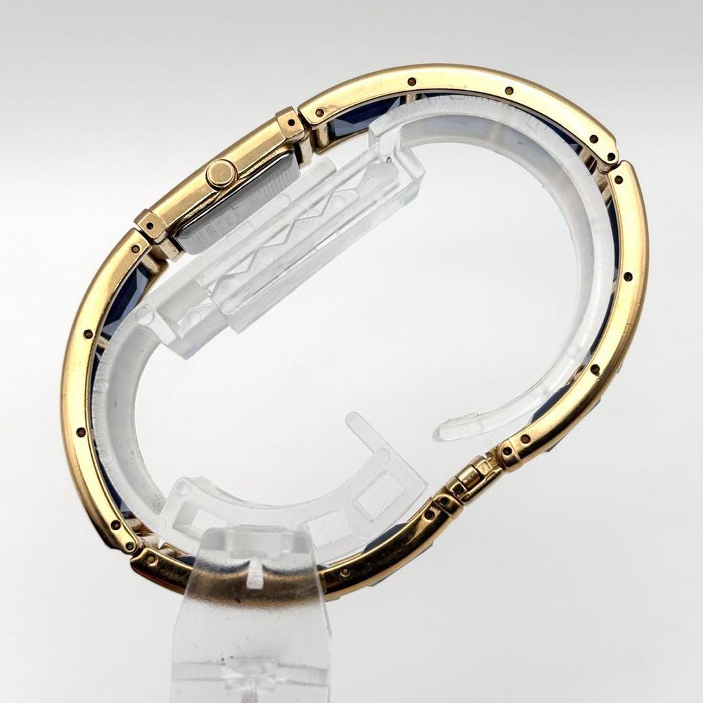 [USED] SEIKO LASSALE Bangle Watch, Blue and Gold, Quartz, Women's