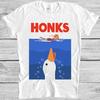Trąbka Szczęki Trąbi Gęś Kaczka DnD Prezent Fajny Muzyka Moda Retro Koszulka T-shirt 7097