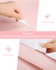Desk Mat Waterproof PVC Mouse Pad Leather Desk Protective Cover Pink Large Computer Girls Laptop Non-slip Gaming Keyboard Mats