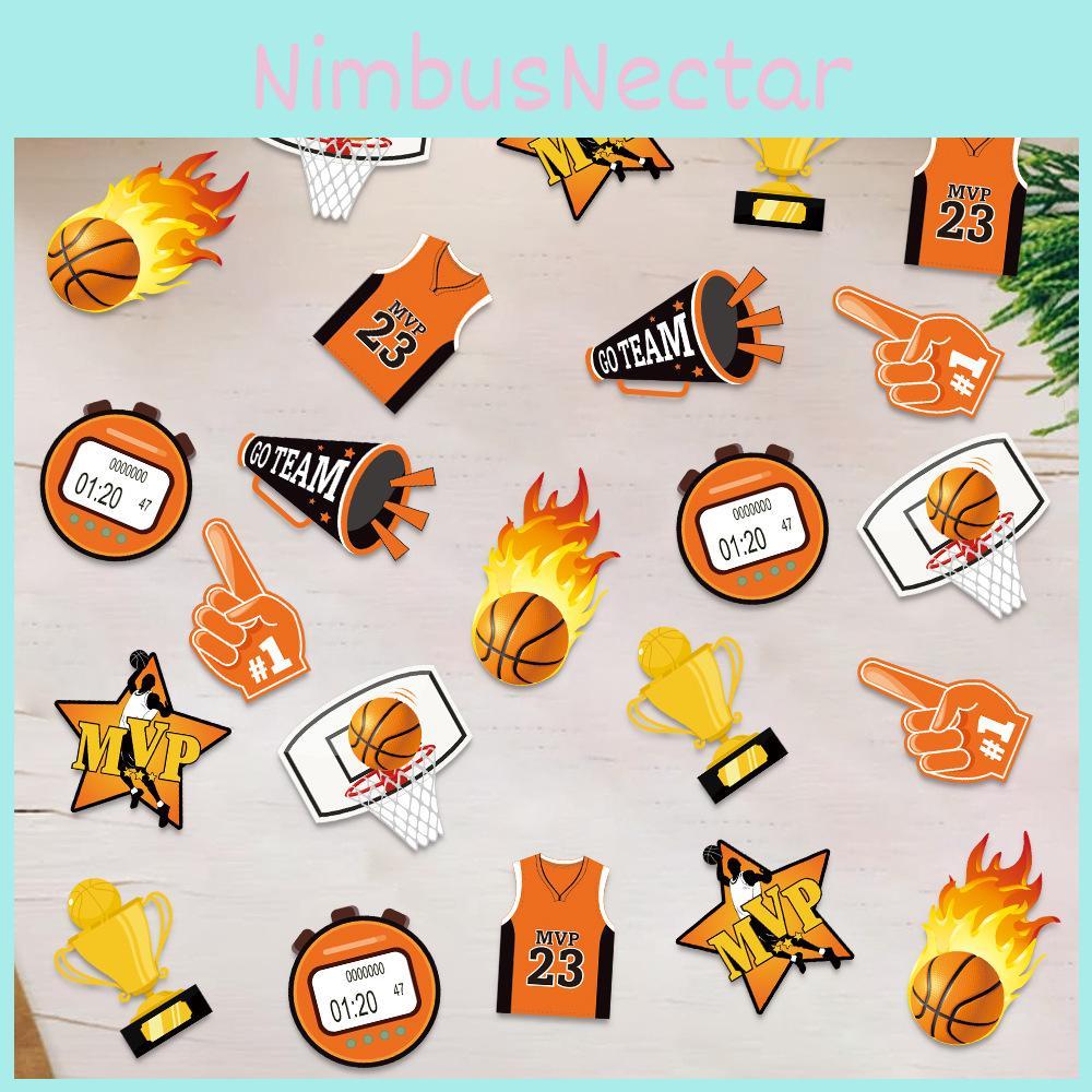 Themed Confetti Basketball Birthday Events And Party Decorations Throwing Props
