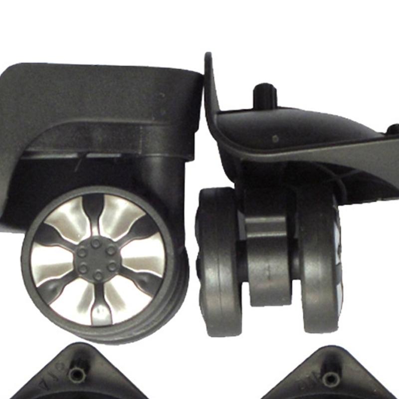 1 Paar A78 Reisekoffer Gepäck Ersatzteile Universal 360 Grad Schwenkrad Reparatur Zubehör Trolley Rad